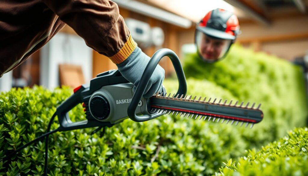 Safe Operating Practices for Hedge Trimmers