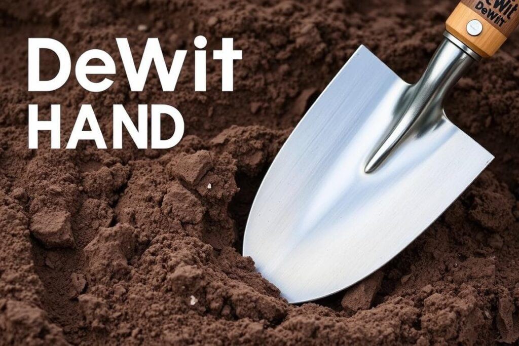 DeWit Forged Hand Trowel