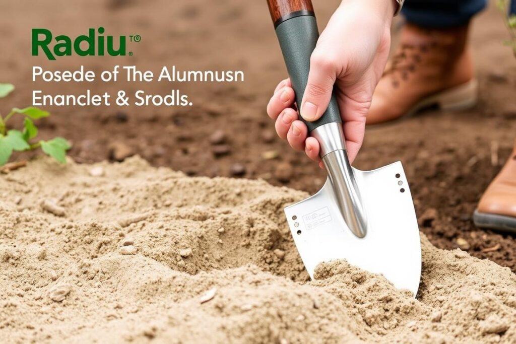 Radius Garden 100 Ergonomic Aluminum Hand Trowel