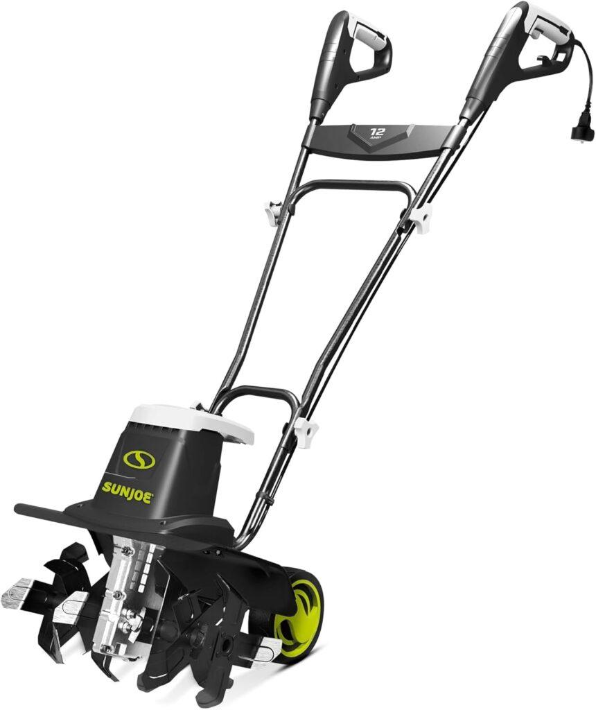 Sun Joe TJ603E 16-Inch Electric Tiller and Cultivator