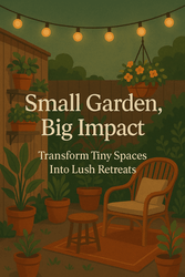 Small Garden, Big Impact: Transform Tiny Spaces Into Lush Retreats